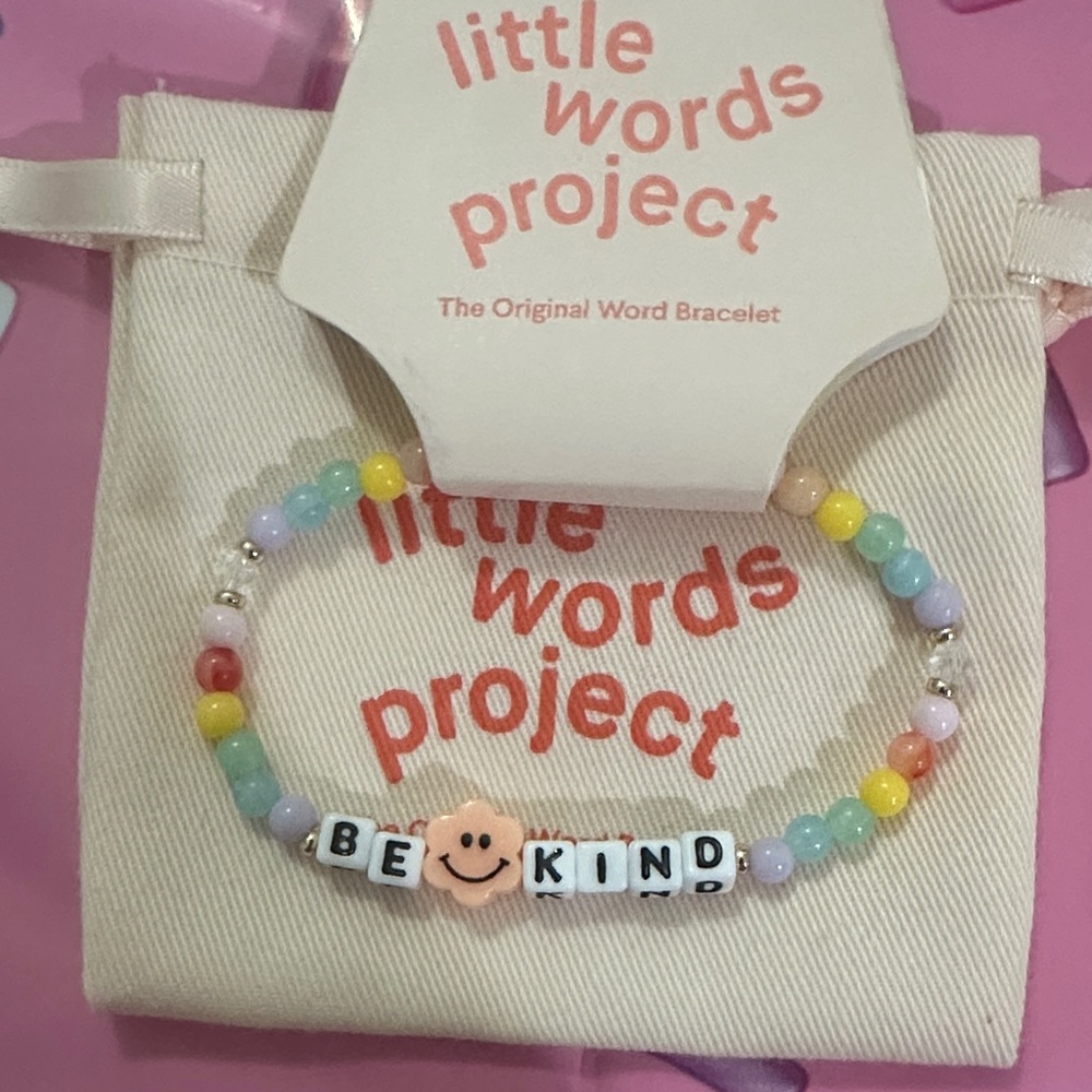 Little Words Project Be Kind Pastel Bracelet